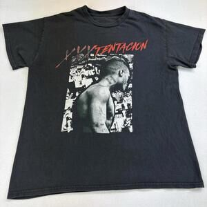 XXXTentacion Rap T Shirt Size Medium Black